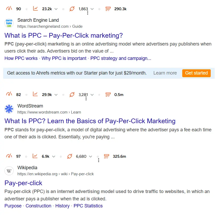 High competition keyword not suitable for a new blog